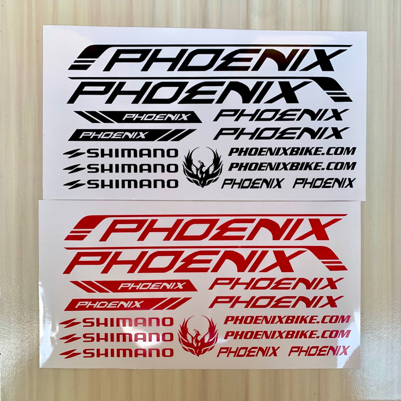 Stiker Sepeda Phoenix Shimano Sticker Striping