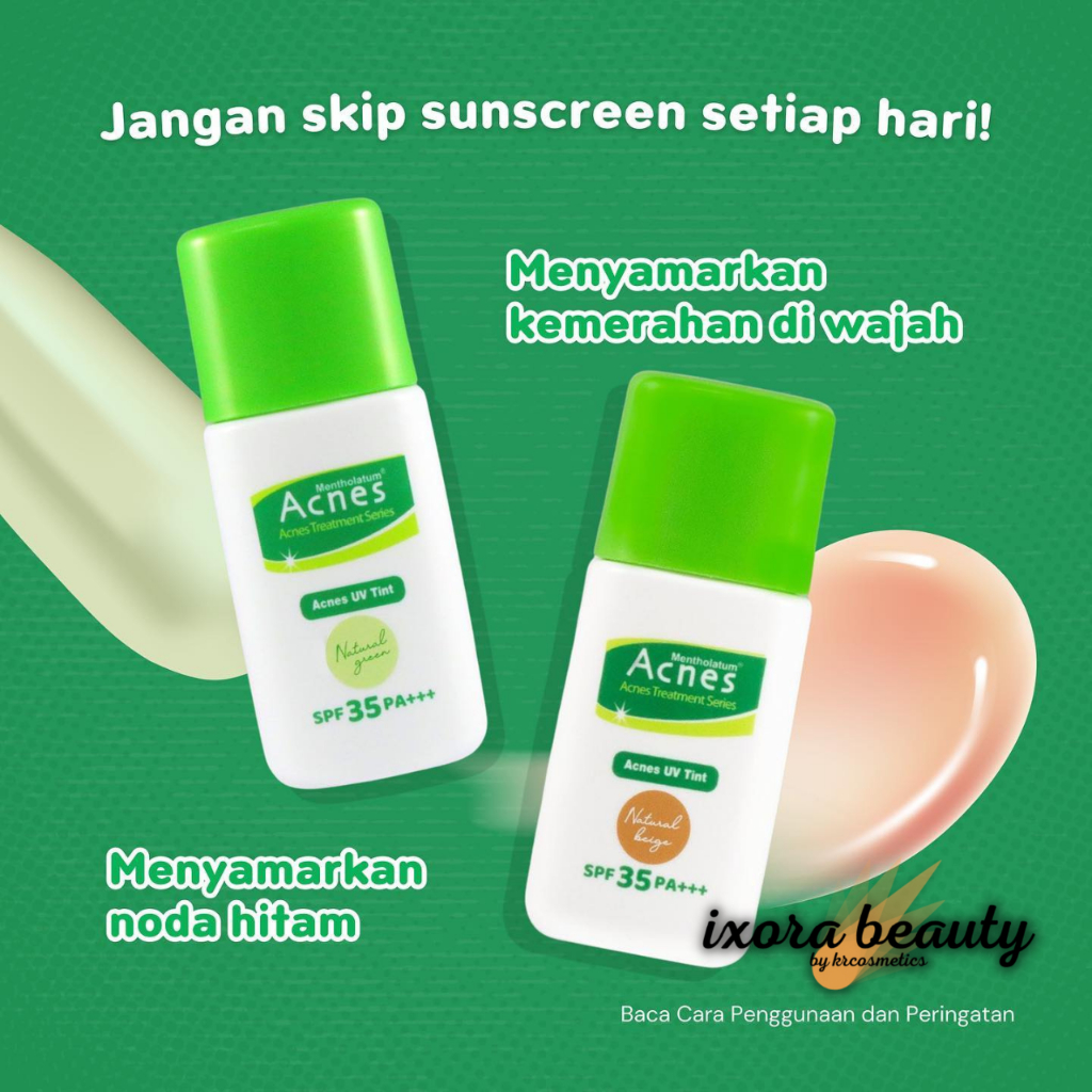 Acnes UV Tint spf 35 PA+++ Sun Screen jerawat