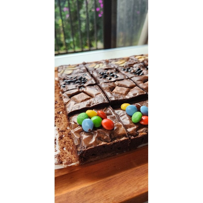 

Fudgy Brownies Panggang