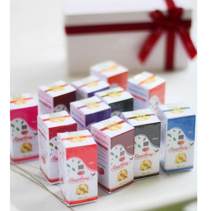 [ ORIGINAL ] Kutek Halal Kutek Henna Strawberry Nail Henna (NHS)