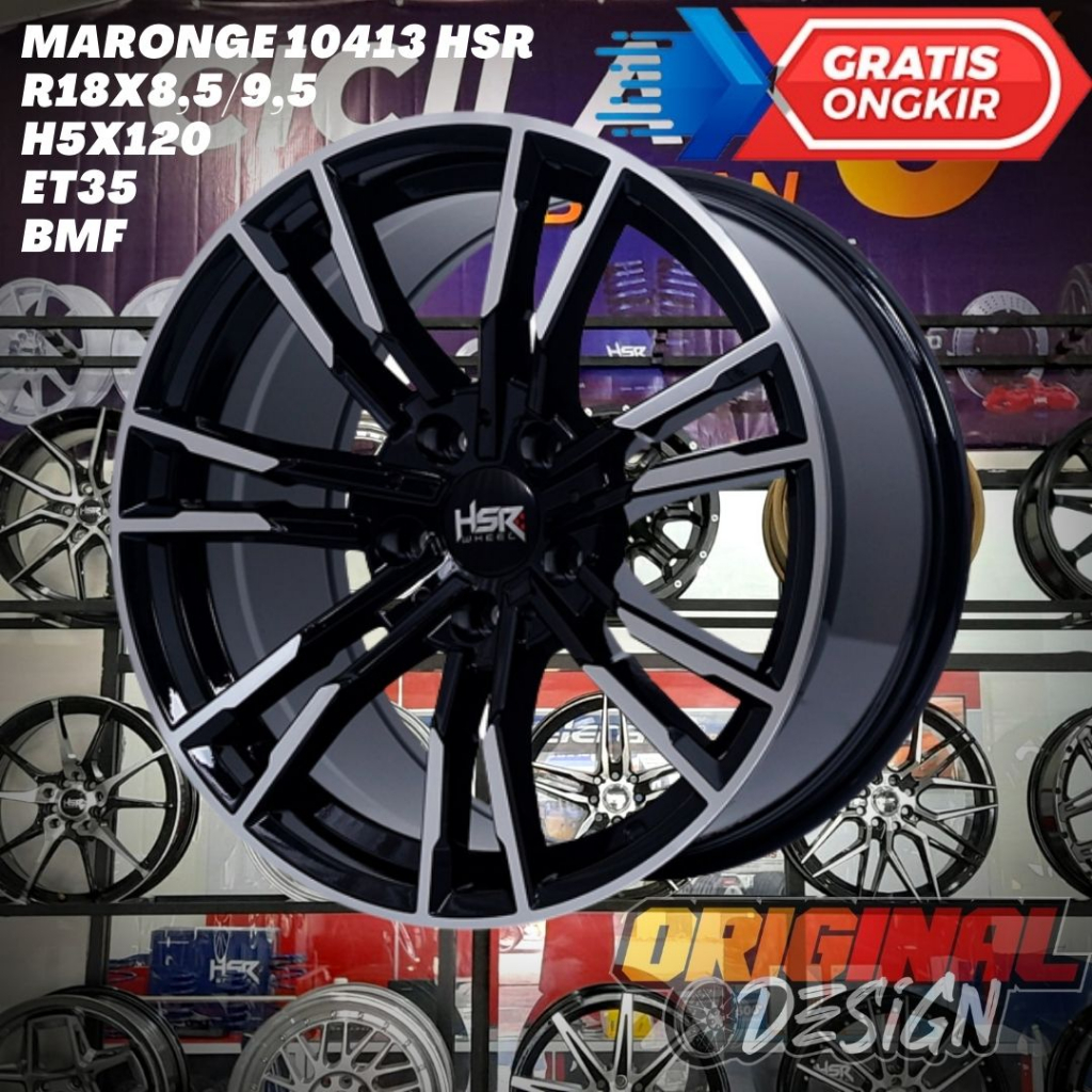 Velg Mobil Ring 18 HSR MARONGE 10413 R18 Cocok Untuk BMW Series