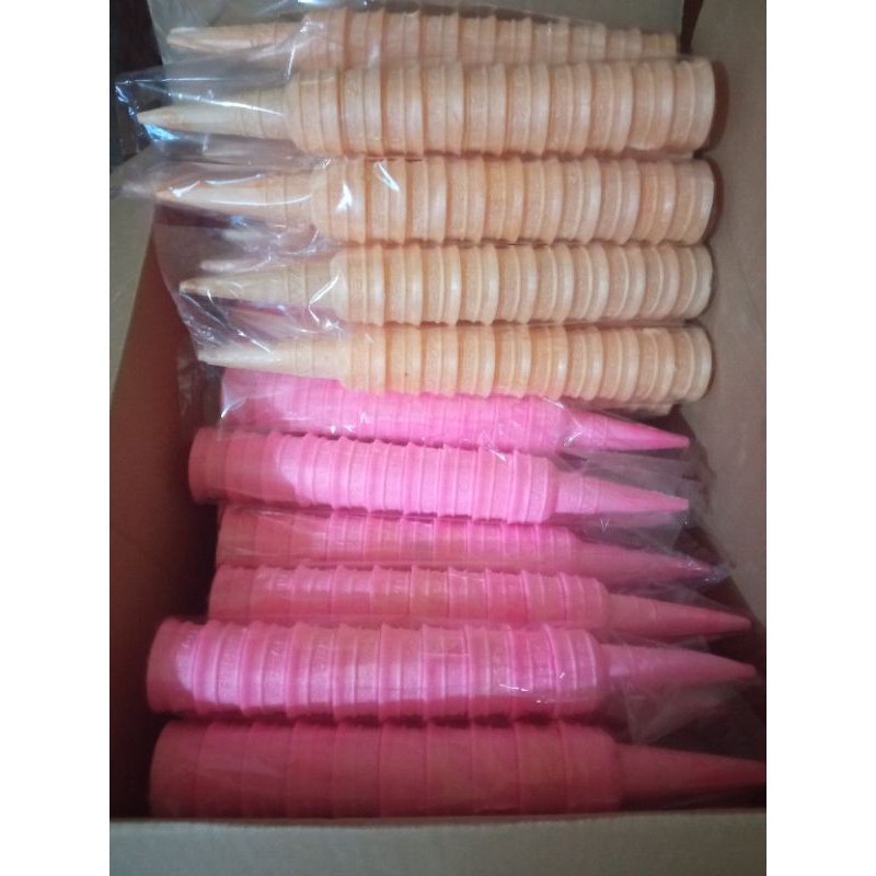 

CONE ICE CREAM URILL, ISI 100 PCS, UKURAN 5Cm