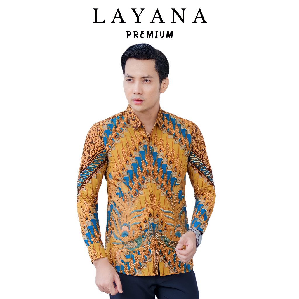 Kemeja Batik ParangClasic Premium Katun Primisima Baju Formal dan Non formal