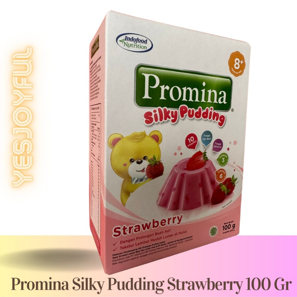 PALING MURAH!! Promina Pudding Strawberry 100 gr