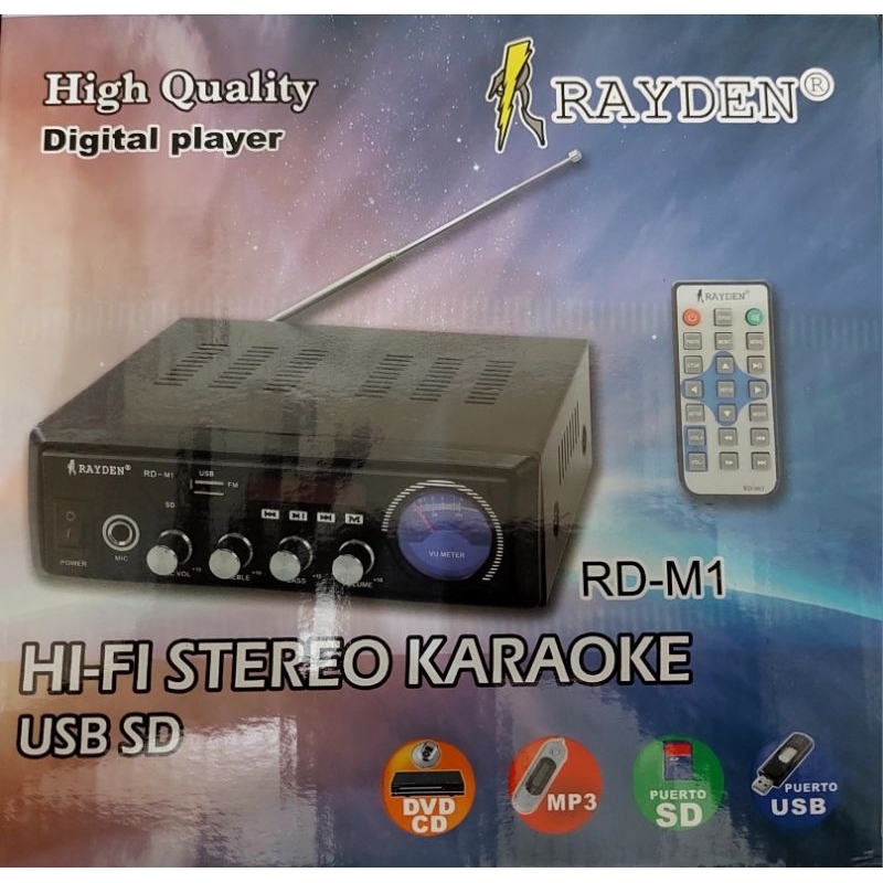 Power Amplifier Mp5 Rd m-1 Suport video Dan karaoke