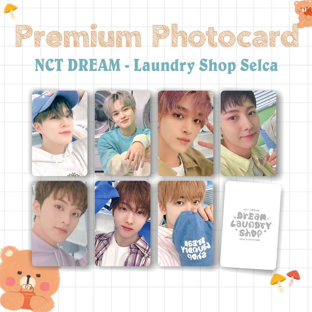 PC Photocard premium NCT DREAM DECO PINK chrismast