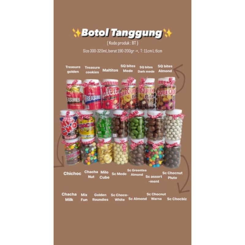 

Coklat Botol Tanggung