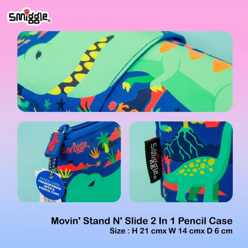Pencil case smiggle stand n slide