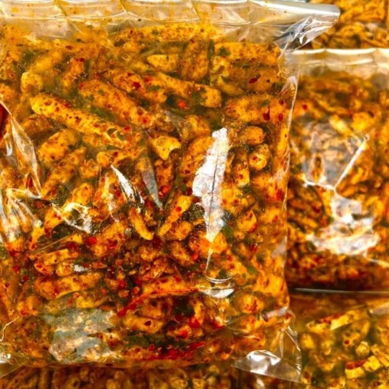 

Basreng pedas jeruk 1kg/basreng pedas(Lv1,Lv2, Lv3)