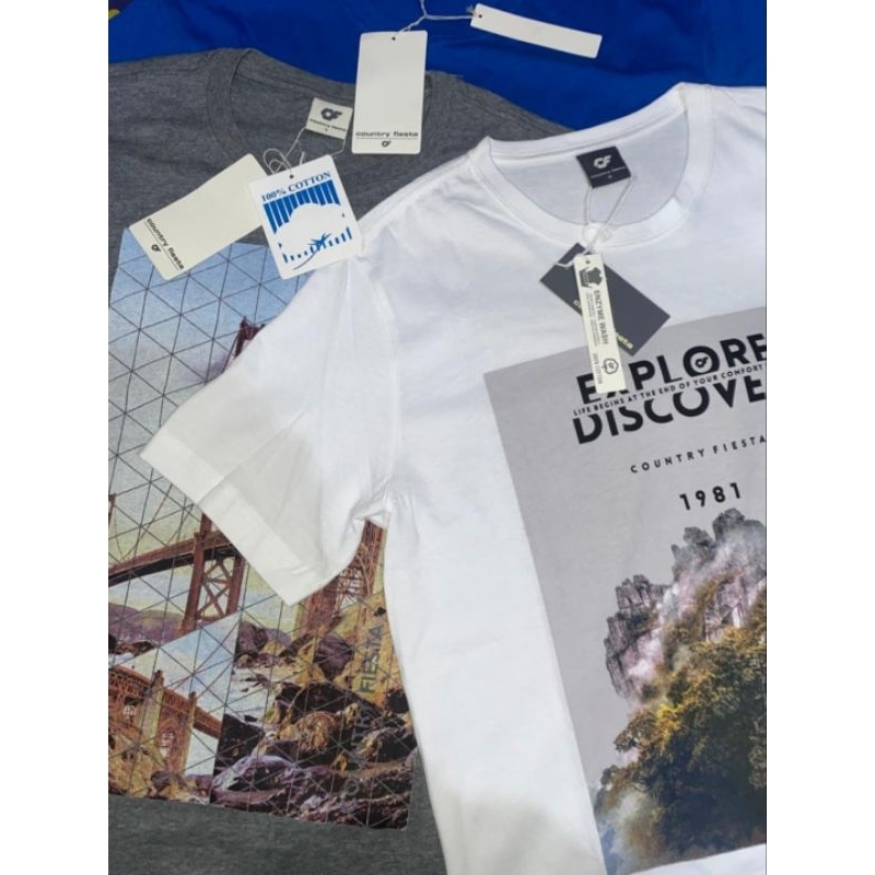 kaos oblong CF || COUNTRY FIESTA