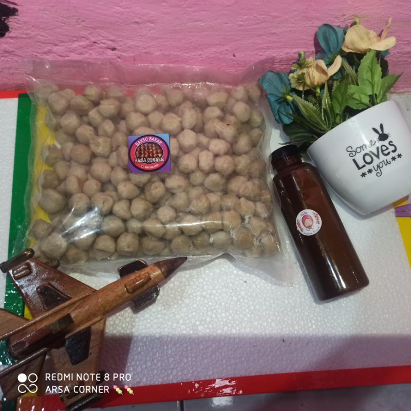 

bakso plus bumbu bakar