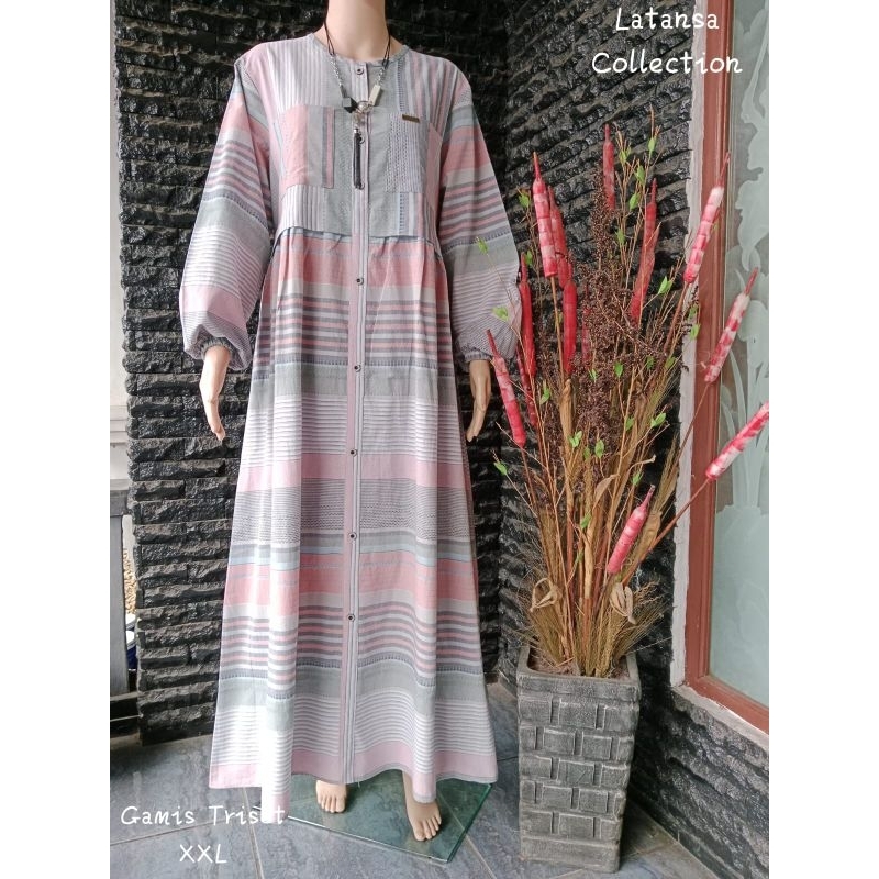 gamis jumbo triset by latansa