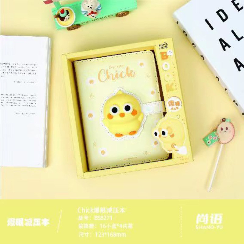 

Buku Squishy Daily Notebook/Agenda Buku Catatan Lucu