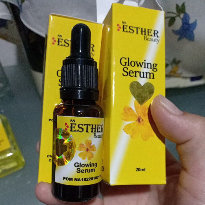 serum Esther Bpom / serum Esther BPOM / Serum Esther Original Holo Esther Kualitas No. 1 / Glowing s