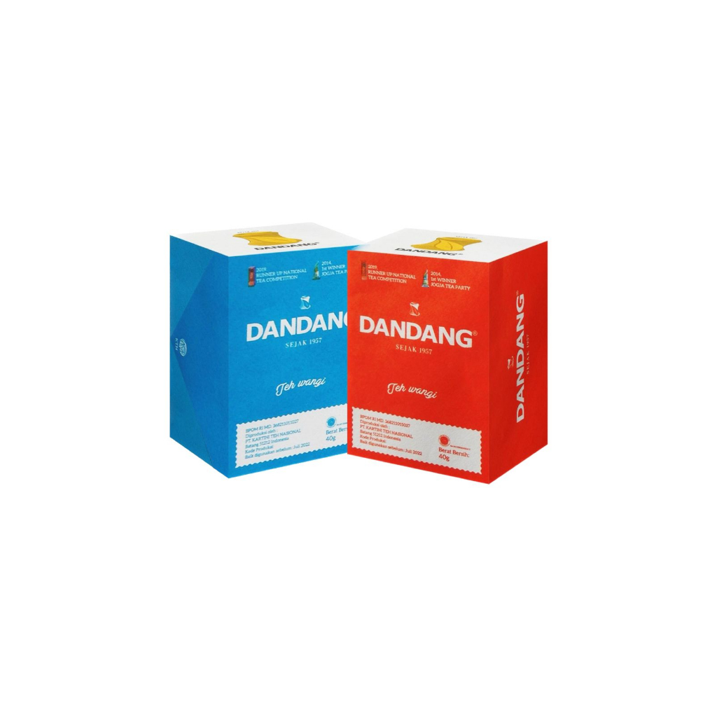 Teh Dandang Biru 80gr- Teh Tubruk - 5 pcs Biru / Merah