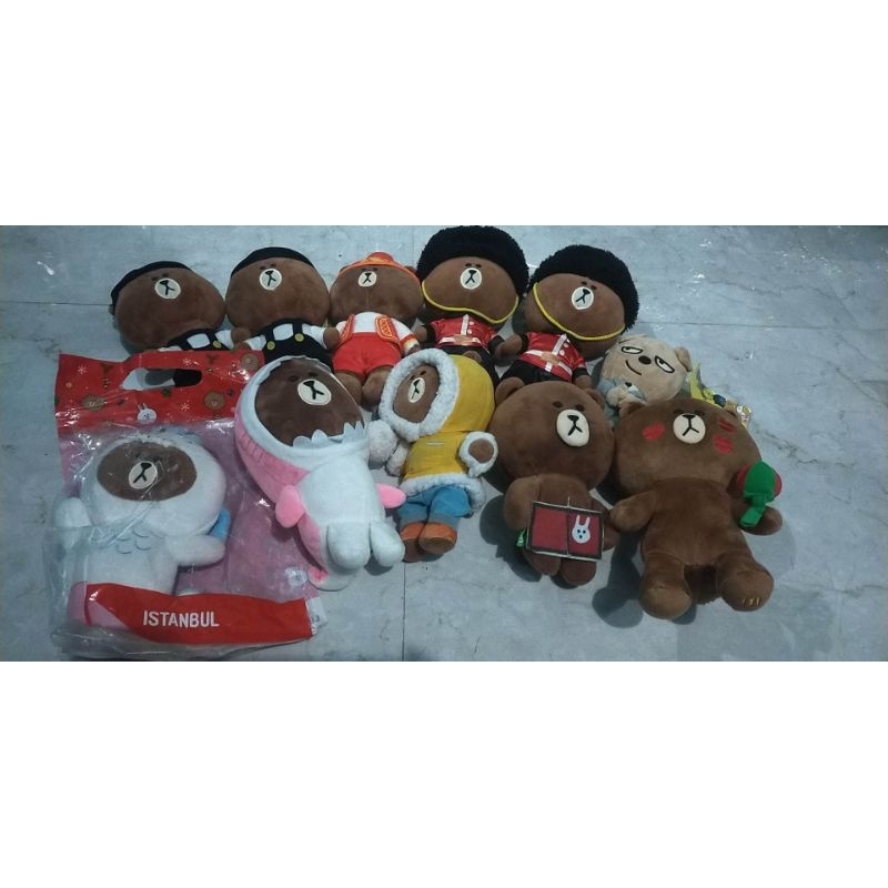 

boneka line friend / line brown PL