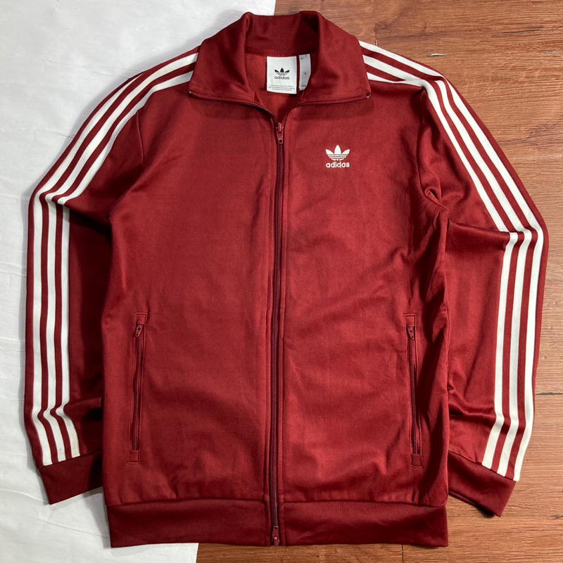 Tracktop Adidas Trefoil Beckenbauer Maroon CW1251 Second Original