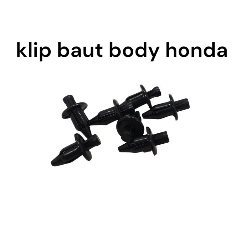 BAUT KANCING KLIP RIVER BODY PLASTIK HONDA IMPORT HARGA 1 PCS