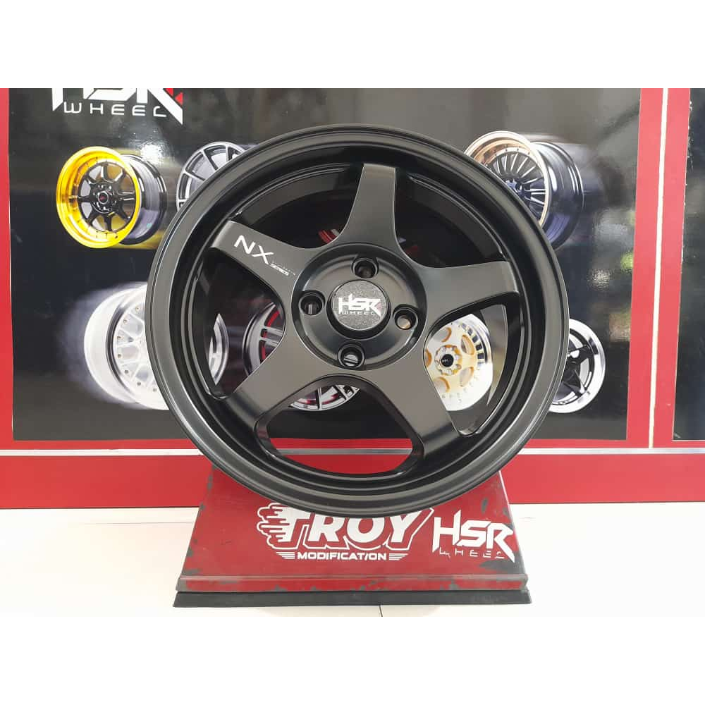 Velg Mobil Single PCD R15 HSR KAILOLO JA157 R15 Velg Jazz,Brio,Yaris,Sigra,Calya