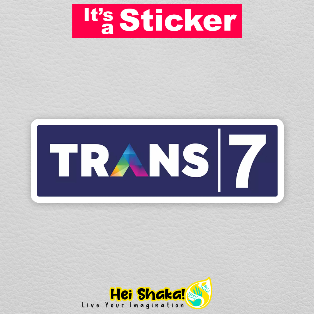 

Heishaka Stiker Trans 7 Sticker TV Vinyl Anti Air