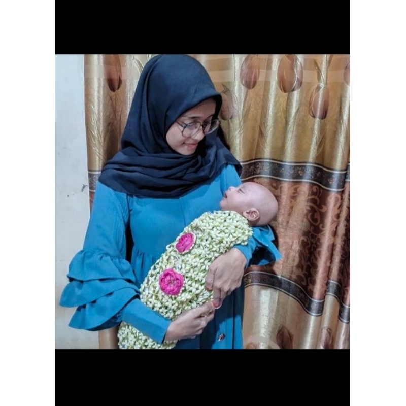 ronce melati aqiqah anak -melati tedak sinten-melati asli - hana melati