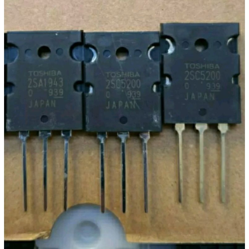 Transistor Toshiba 2SC5200 2SA1943 ORI 1SET