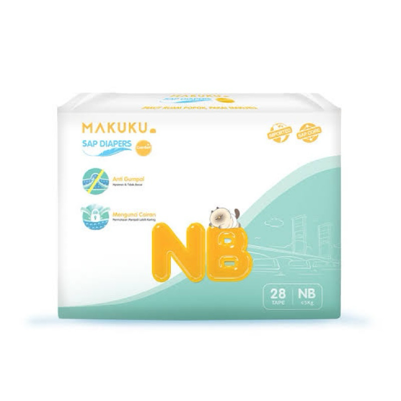 Pampers Murah Makuku NB28 Comfort