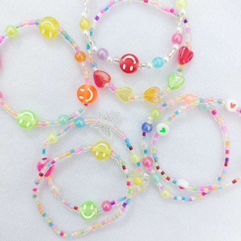 gelang manik | gelang manik-manik | bracelet beads | beads bracelet | gelang korea | gelang lucu