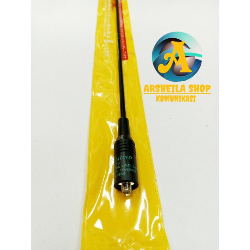 Antena HT dual band  RH 77B lentur tidak mudah patah