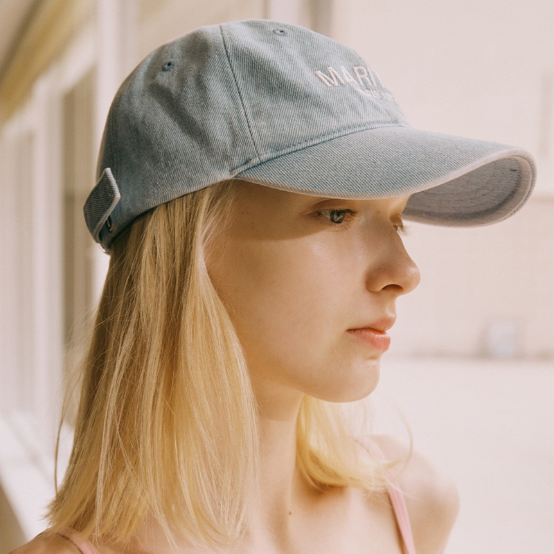 MARITHE FRANCOIS GIRBAUD - Denim Washing Logo Ball Cap