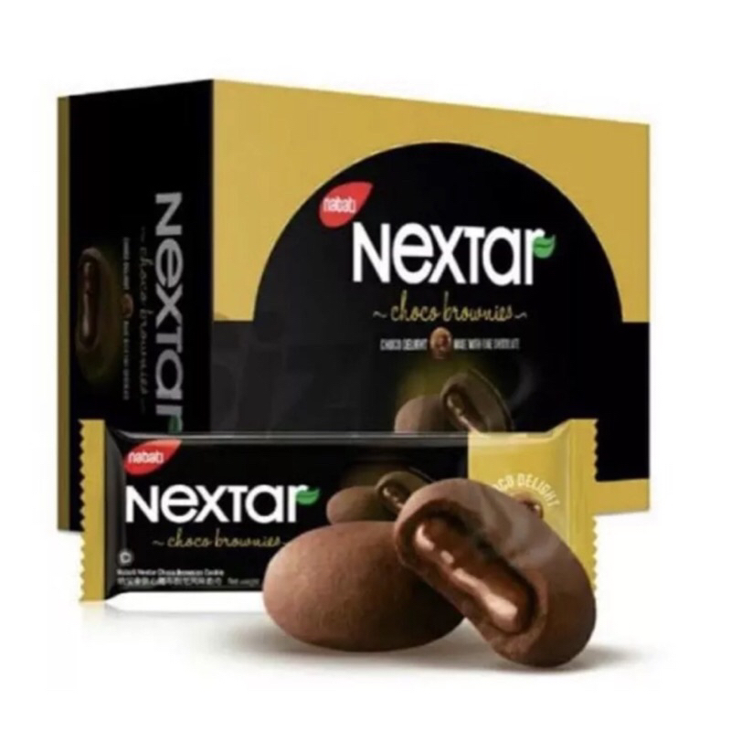 

Nabati Nextar Brownies coklat 42gr x 10 sachet