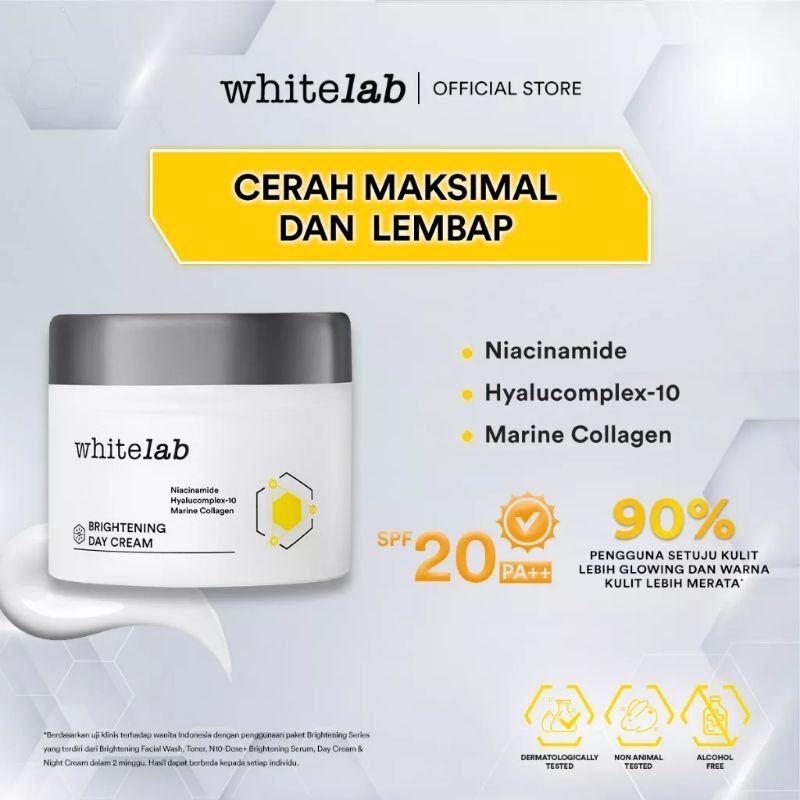 𝐑𝐀𝐃𝐘𝐒𝐀 - Whitelab Brightening Day Cream 20gr