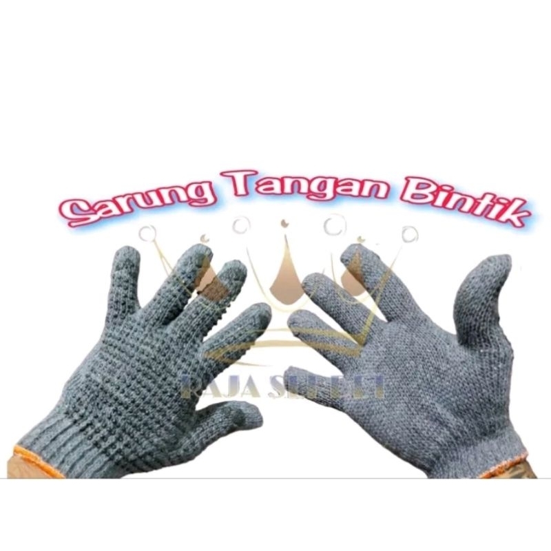 sarung tangan bintik  Per 1 pc