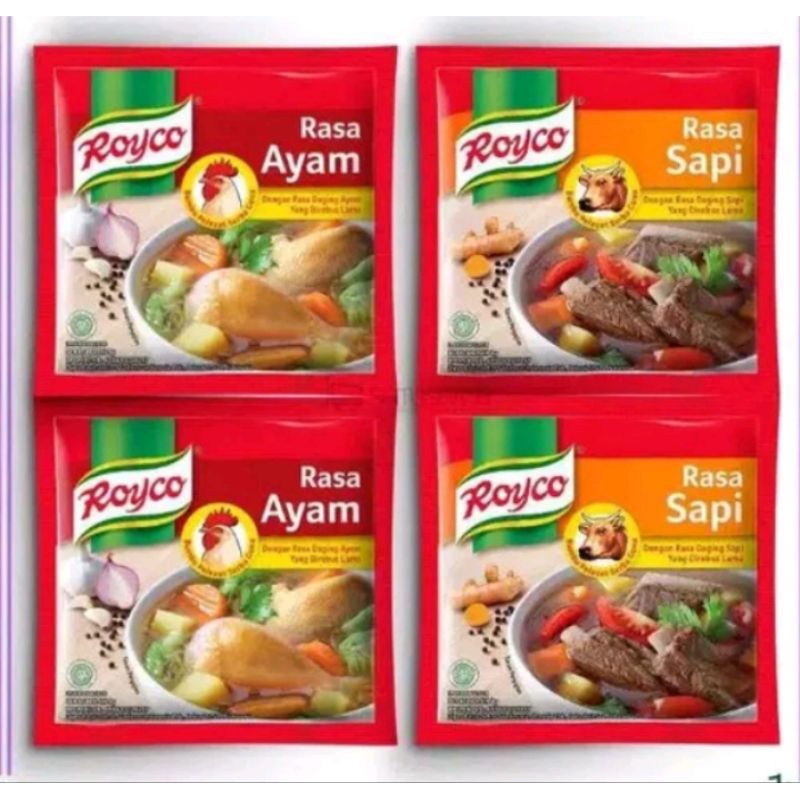 

Royco rasa ayam dan sapi