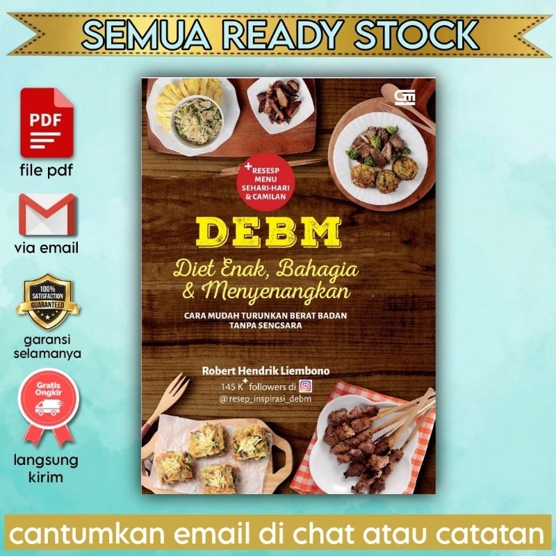 

[Indonesia] DEBM: Diet Enak, Bahagia dan Mengenyangkan