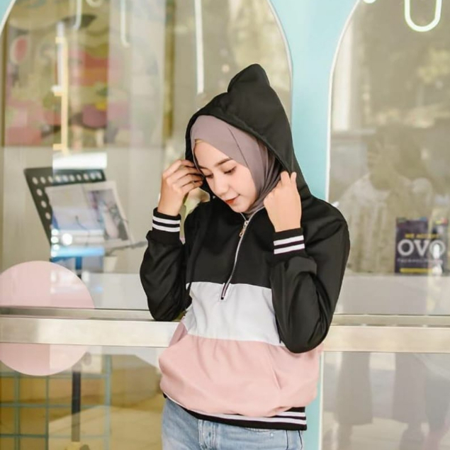 PublicFashion - Opo Jaket - Jaket Parasut Wanita