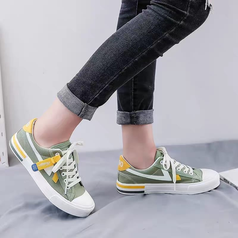 GROSIRTAS LV0009 Sepatu Sneakers Wanita Import Sport Shoes Sepatu Sneakers Fashion Wanita Korea