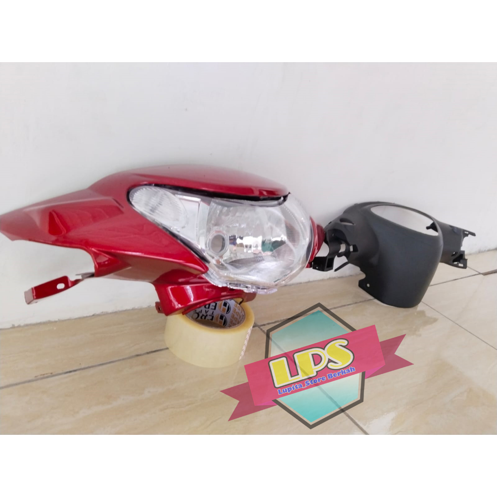 Batok Depan Belakang + Reflektor Mio Smile Warna Merah Termurah