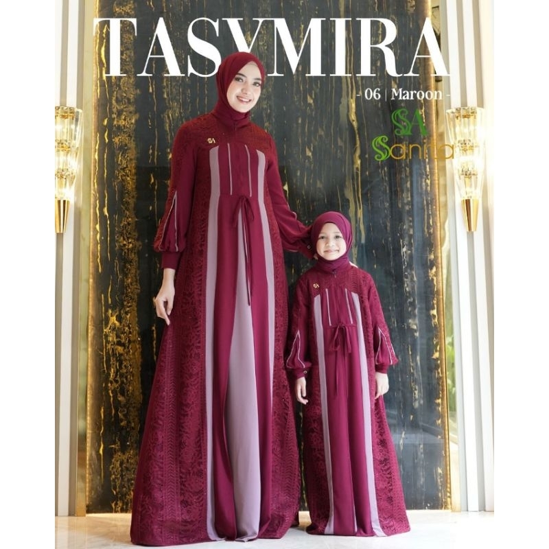 Dress Tasymira Couple Ibu Dan Anak By Sanita / Tasymira By Sanita