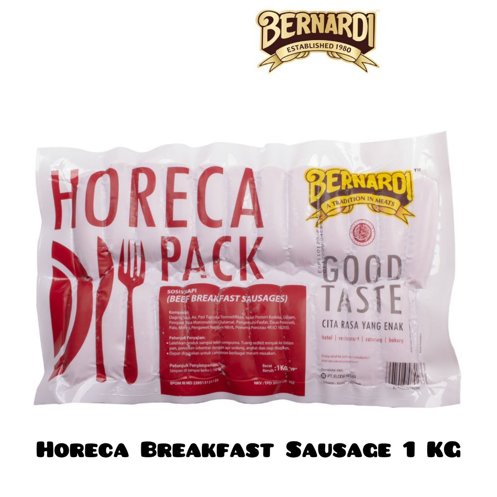 

HORECA BREAKFAST SAUSAGE BERNARDI 1 KG