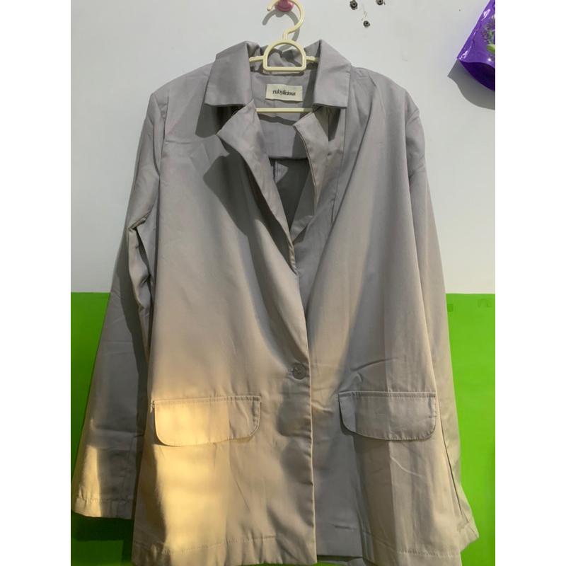 Blazer Preloved Rubylicious Grey Abu-Abu