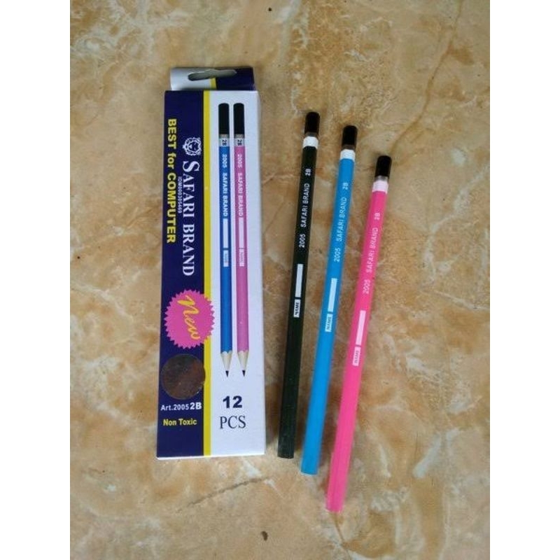 

Pensil Safari Brand Best for Computer 2B (12pcs)