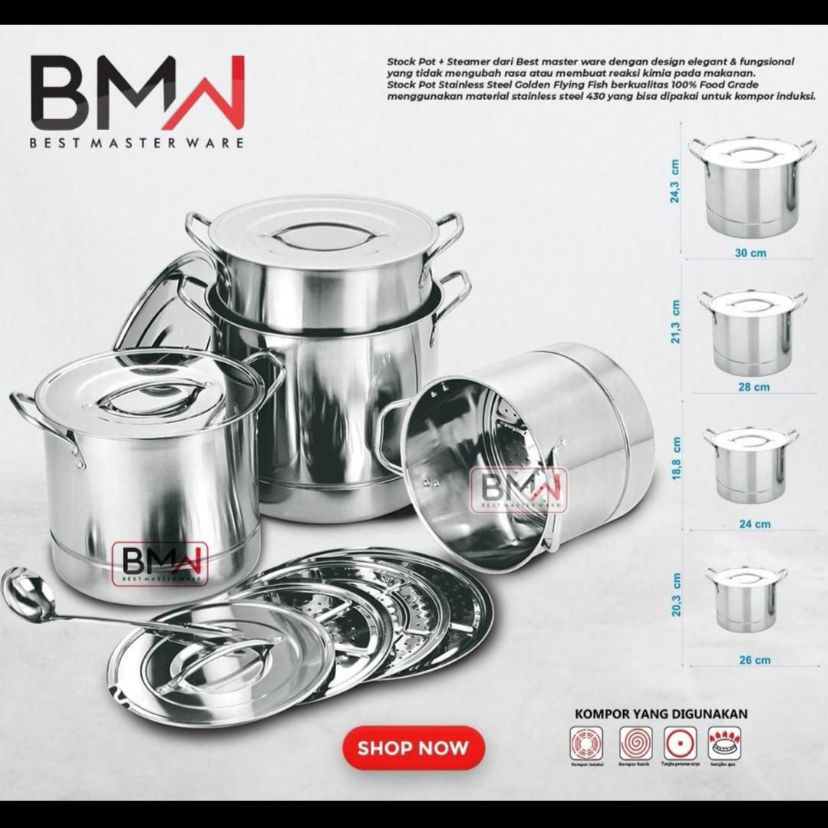 BMW STOCK POT STEAMER