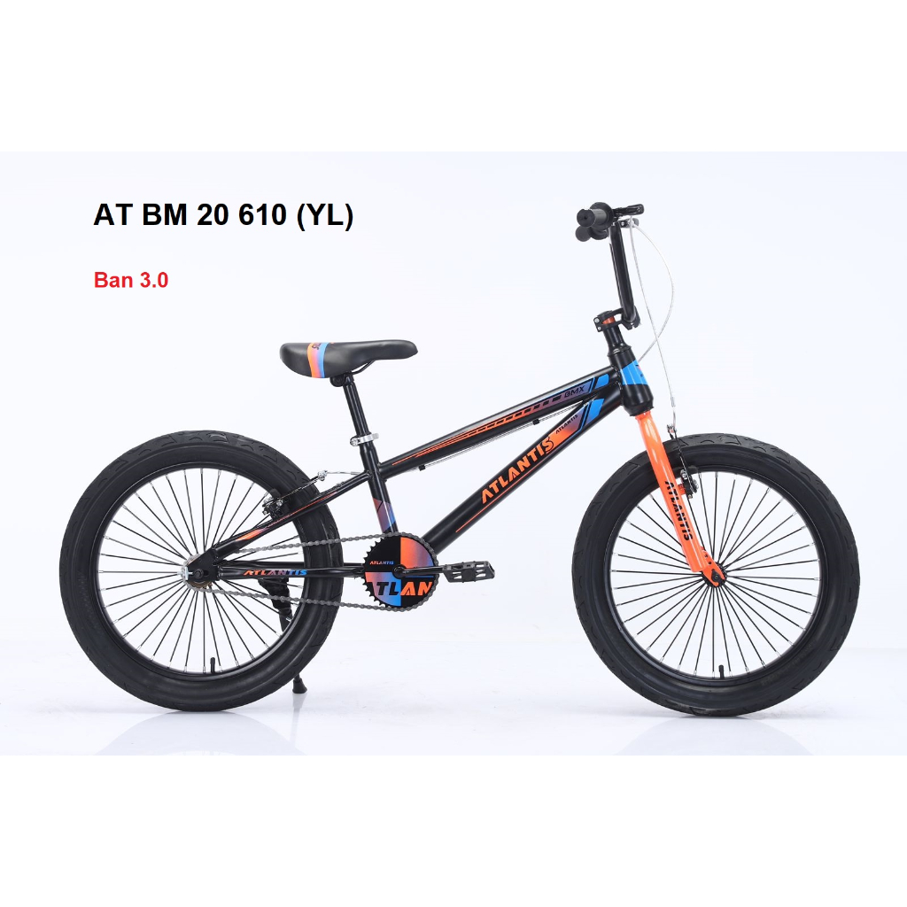 SEPEDA BMX ATLANTIS 610 YL SEPEDA ANAK&amp;DEWASA ban jumbo 3.0