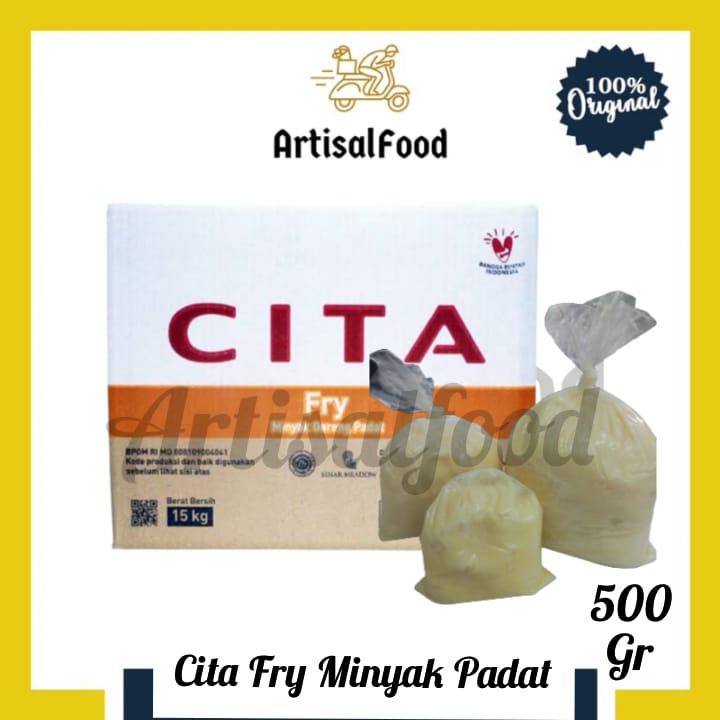 

margarin CITA FRY 500gr minyak goreng padat frying fat TIMB