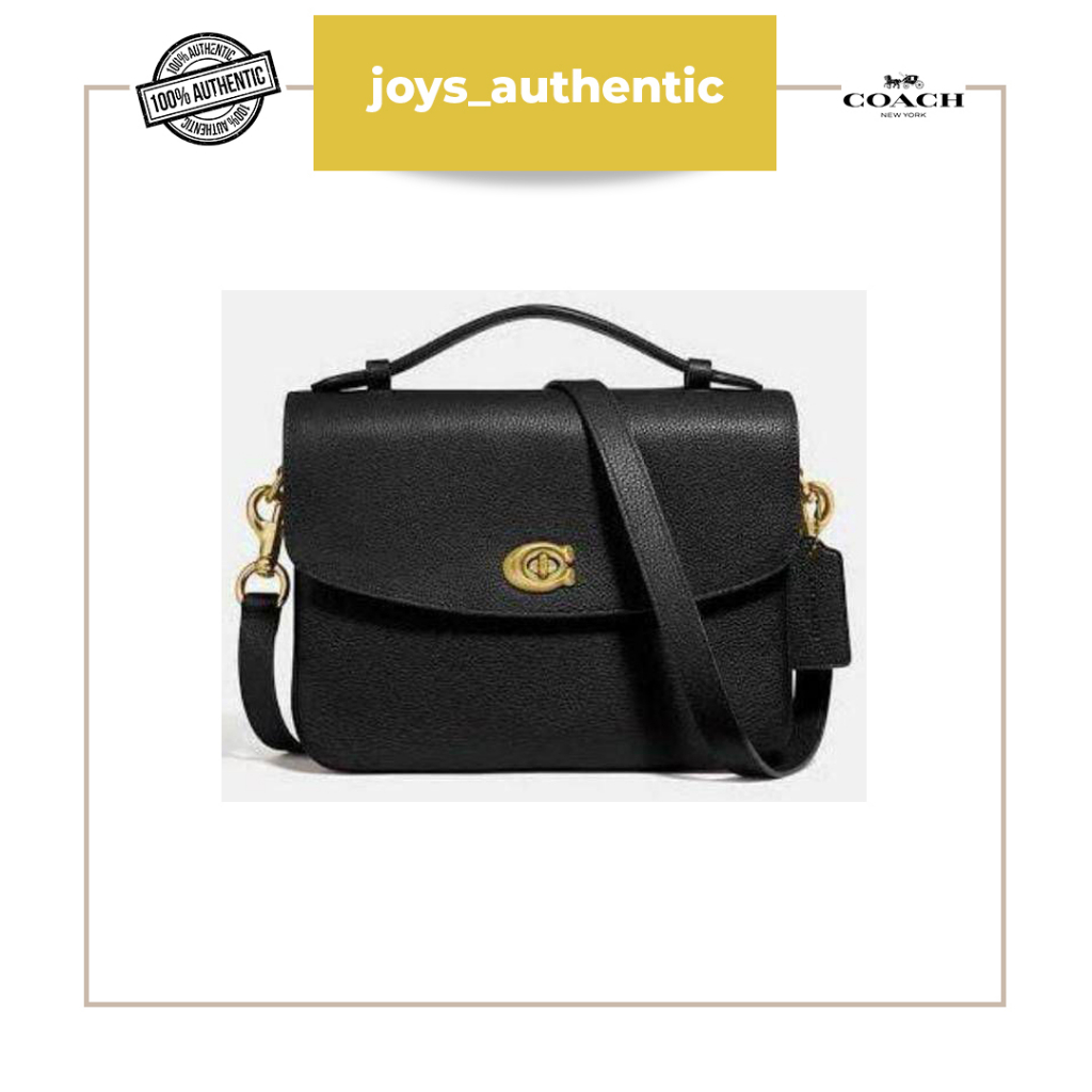 Tas Wanita Coach Cassie 25 Crossbody Hitam Black Woman Bag Authentic Original