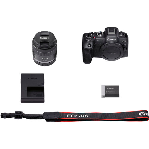 Canon EOS R8 KIT 24-50mm IS STM Lens - Garansi Resmi