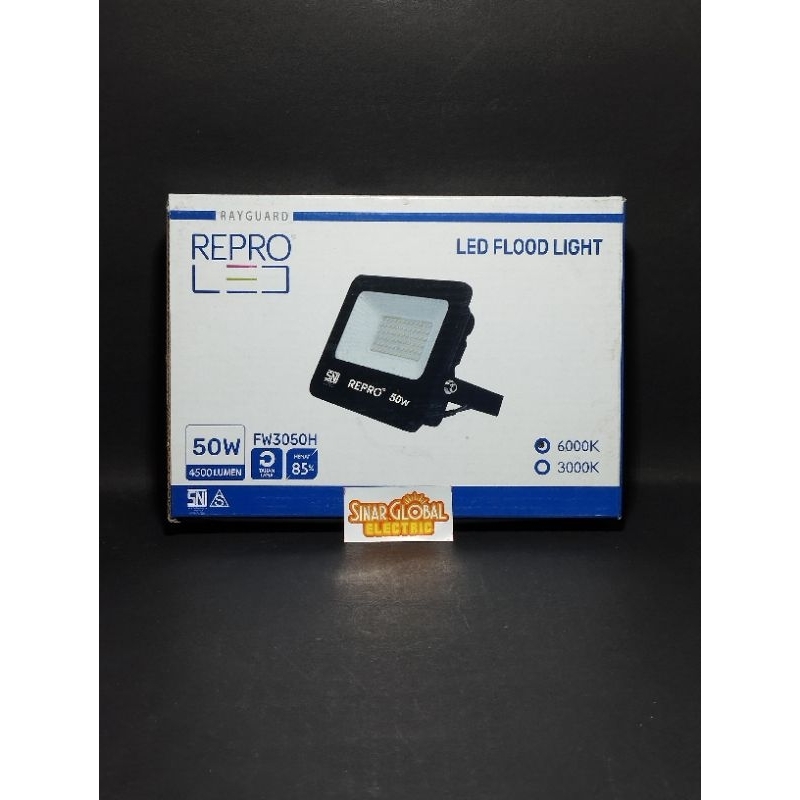 Lampu sorot REPRO 50 Watt / Led flood light - PUTIH