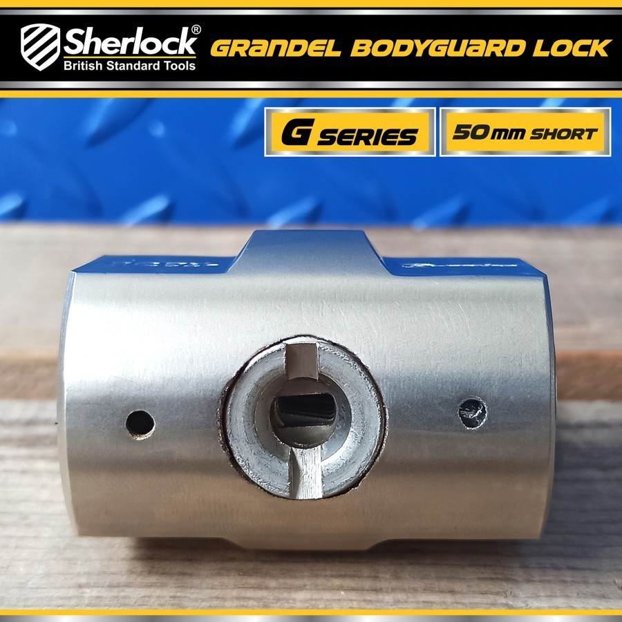 SHERLOCK GEMBOK 50 MM PANJANG GEMBOK GRANDEL BODYGUARD SERI G BULAT