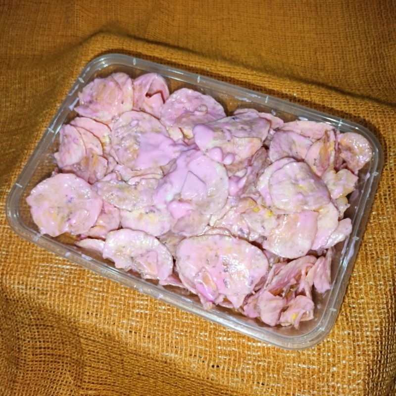 

Kripik Pisang Coklat/Kripik Picisan Varian Strawberry/ Ukuran 500Ml